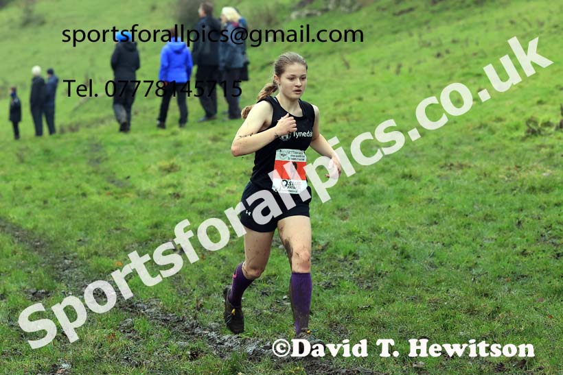 Womens under-17s and under-20s 2023 NECAA Cross Country Relays, Thornley Hall Farm, Peterlee, County Durham. Photo: David T. Hewitson/Sports for All Pics